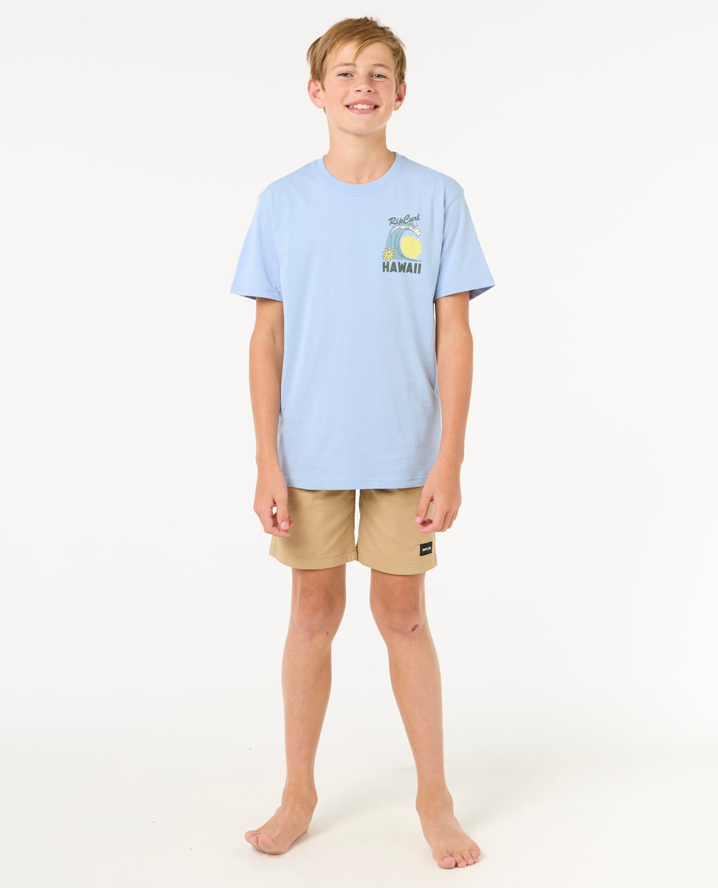 Rip Curl Boy Stoked Destination Tee -Boy 11ABTE