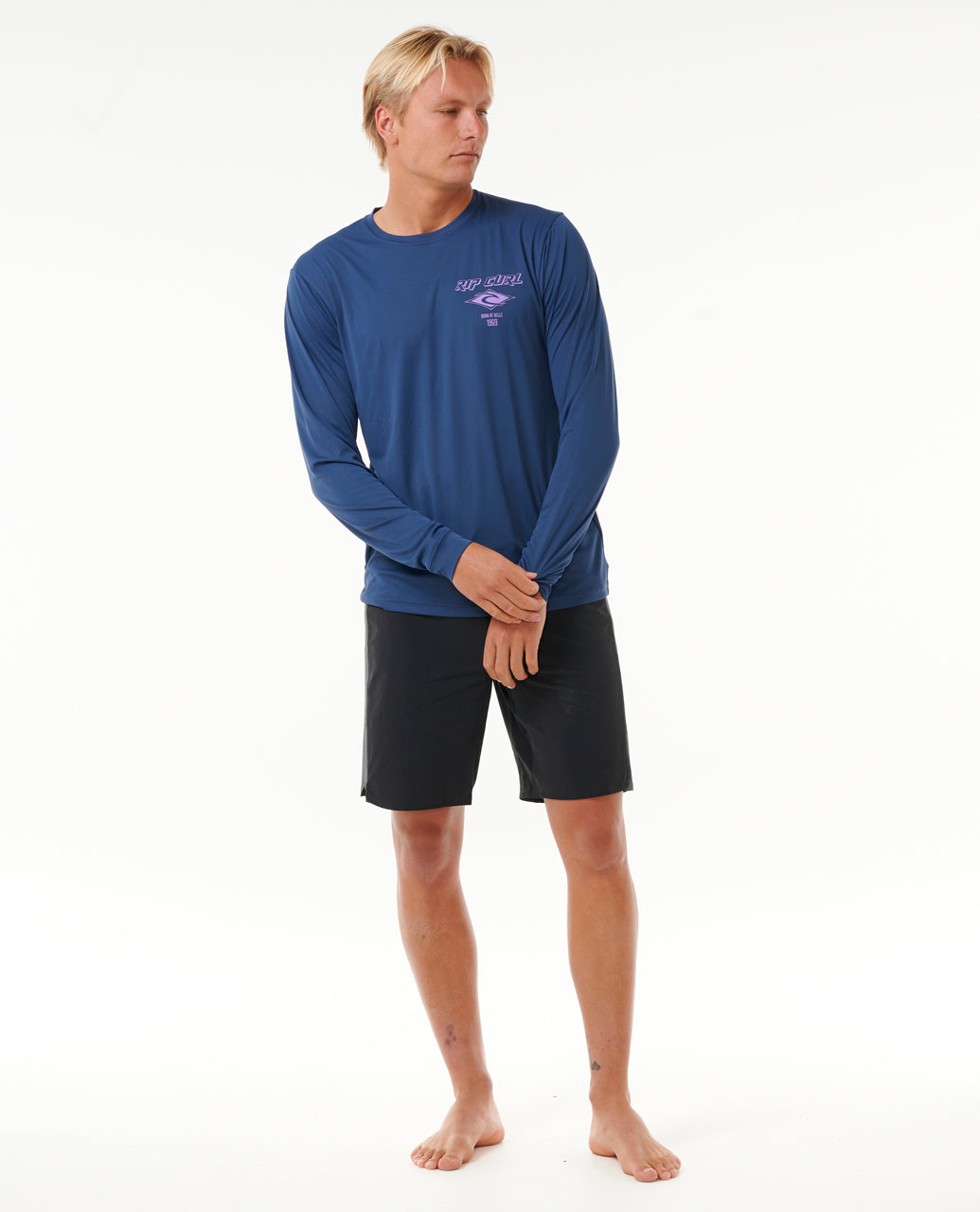 Rip Curl Men Icons Surflite Upf L/S 14ZMRV