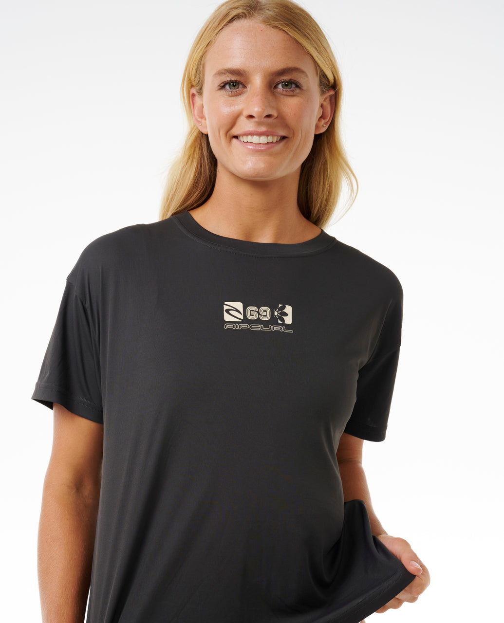 Rip Curl Women Search Surflite Upf S/S Tee 17OWRV