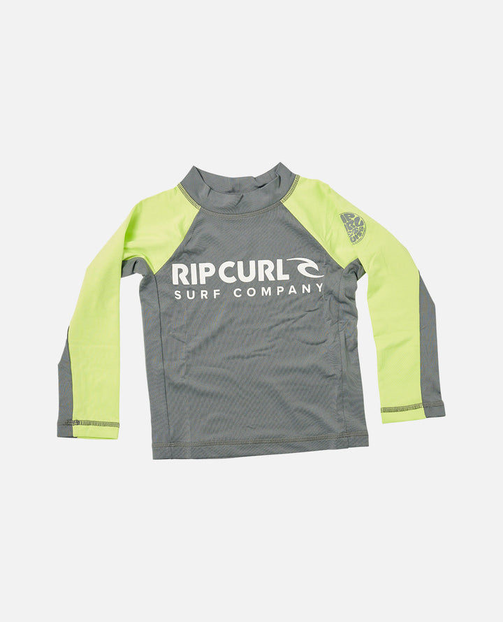 Rip Curl Boy Shock Upf L/S Rash Vest -Boy TNFTRV